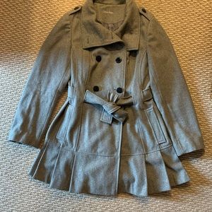 Calvin Klein belted coat